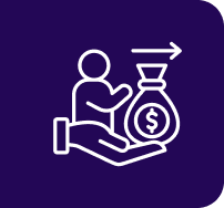 Loan origination hover icon
